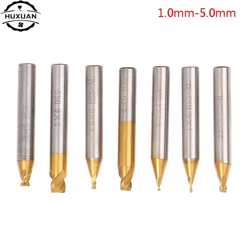 

1 шт. 6 мм хвостовик с титановым покрытием быстрорежущие фрезы резак для дверных ключей автомобиля детали машинки для изготовления ключей сл...