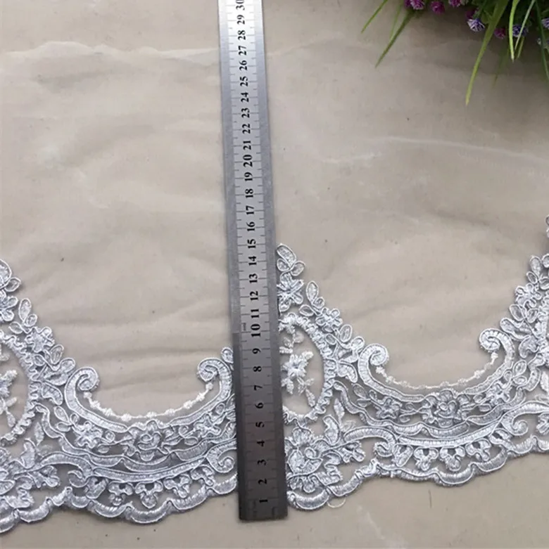 1 ярд цена серебристо-серая Автомобильная кружевная ткань автомобильная