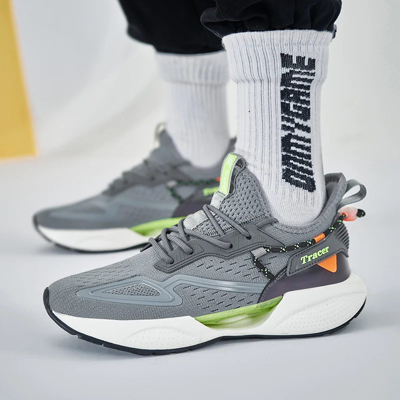 New Professional Marathon Men Running Shoe Lightweight Rebound Sport Casual Walking Male Shoes Designer Top Quality Shock-relief