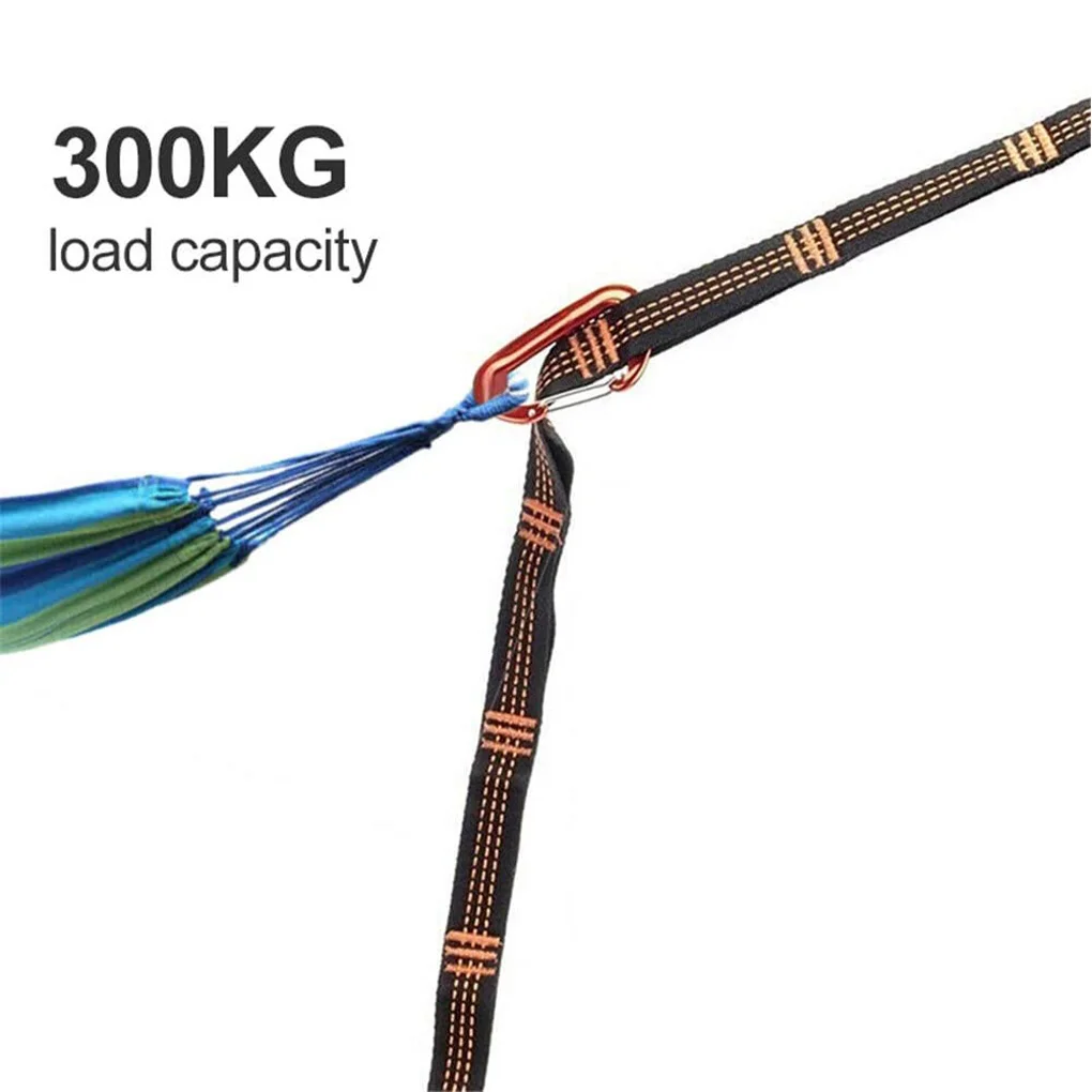 

2 Pieces Hammock Straps High Load Bearing Suspension Hanging Belt Outdoor