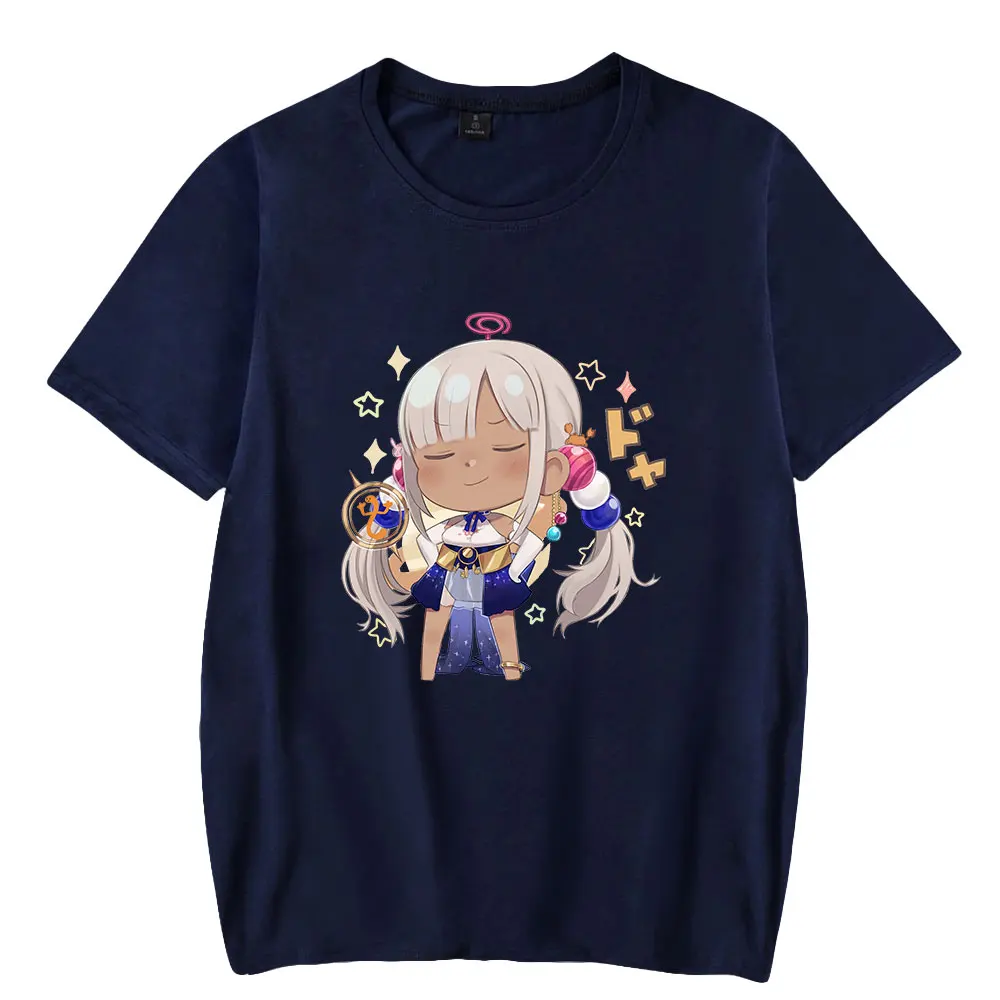 

2022 HOLOLIVE Vtuber Tsukumo Sana tsukumsana Merch Футболка с принтом летняя Мужская/женская уличная одежда хлопковые топы с коротким рукавом