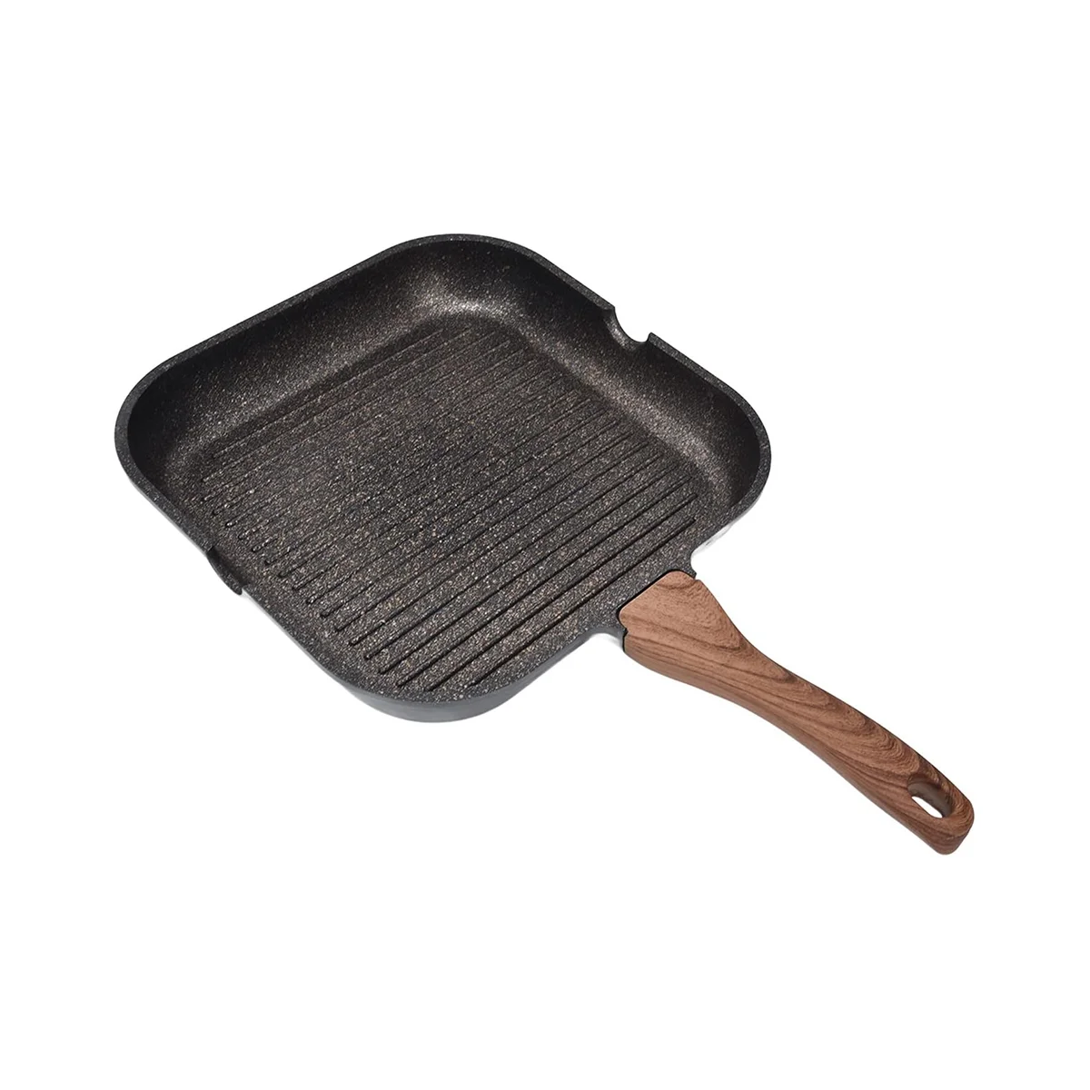 

Сковорода-гриль для плиты, сковорода Индукционная Алюминиевая Индукционная для стейка, бекона, газовая, керамическая, 28 см