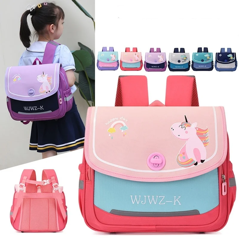 

Kids Backpack Children School Bags for Boys girls schoolbag Waterproof Primary Orthopedic Bagpack Book Bag Mochila Infantil
