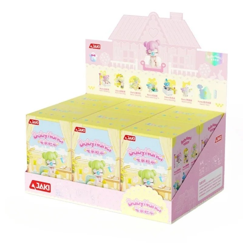 BabyNanci милый домашний строительный блок серии подвижная кукла настольный