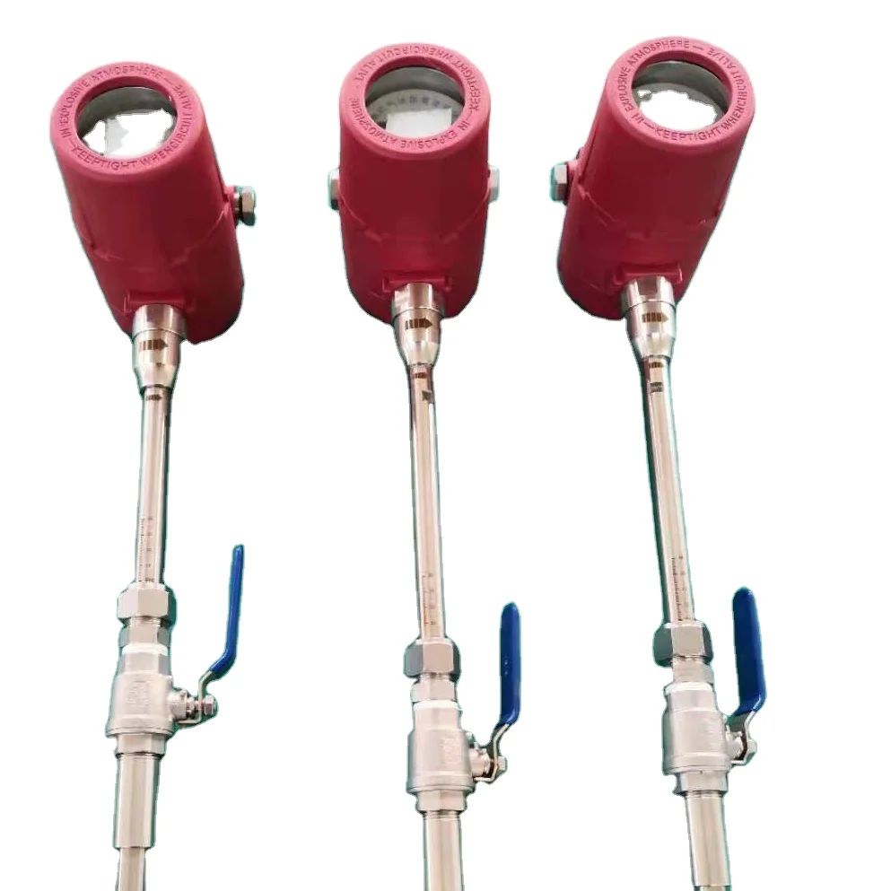 

Variable gas pipe line Insertion gas mass flow meter