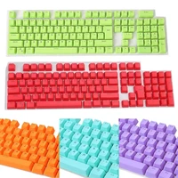 106 keys pbt solid color backlight keycaps replacement for mechanical keyboard