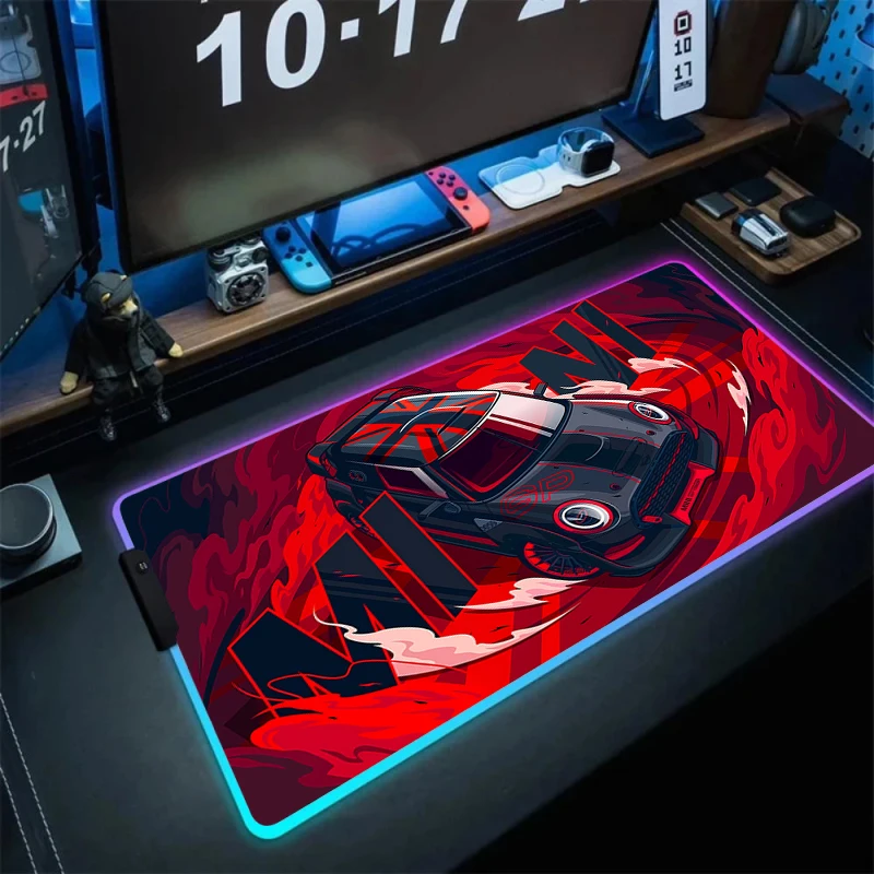 Резиновый коврик для мыши Racing Anime