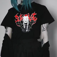 funny anime death note men t shirt cotton women harajuku style vintage washed oversized tshirt streetwear summer casual t shirts