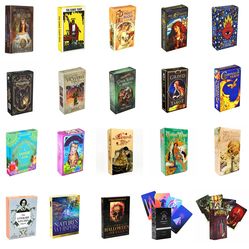 Карта Queen of The Moon полная английская настольная игра для вечеринок 44 карты колода