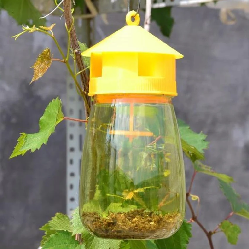 

Ловушка для насекомых и фруктов, Желтая Пластиковая ловушка для насекомых