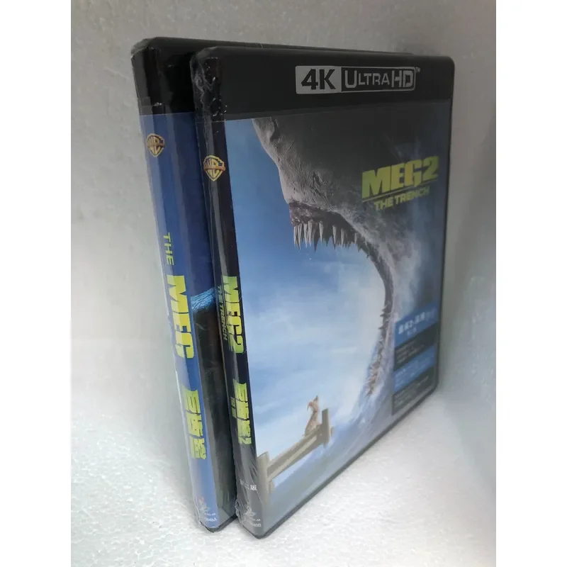 Blu-ray диск 4K «Мегалодон 1 и 2: Абисс» — 2 диска, абсолютно новые, в запечатанной коробке. (art.: 3920dcf470f93) - 3920dcf470f93