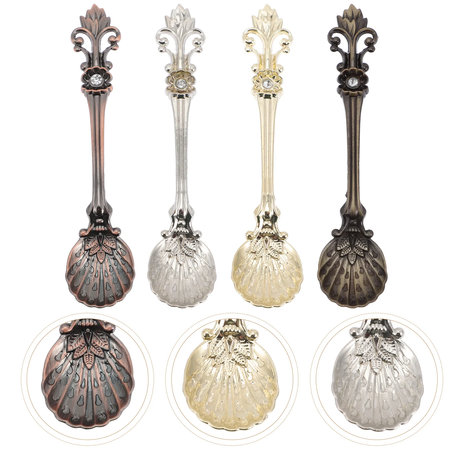 

Spoon Spoons Serving Cocktail Table Dinner Sugar Stirrer Basting Olive Salt Small Condiments Mixingspecialty Soup Drink Espresso