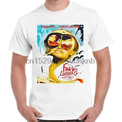 Винтажная женская футболка унисекс из фильма страх и потеря в Лас Вегасе 980 |