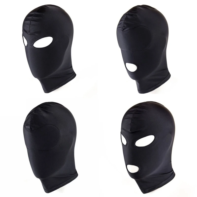 

Q39C Role Play Balaclava Hat 1/2/3-hole Exposed Ski Mask Full Face Mask Hat for Adult