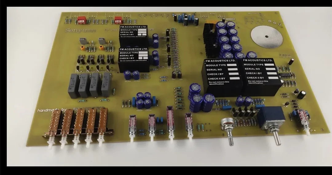 AMXKER FM255 1:1 Реплика швейцарской классической цепи аудиофил-класс Hi-Fi предусилитель