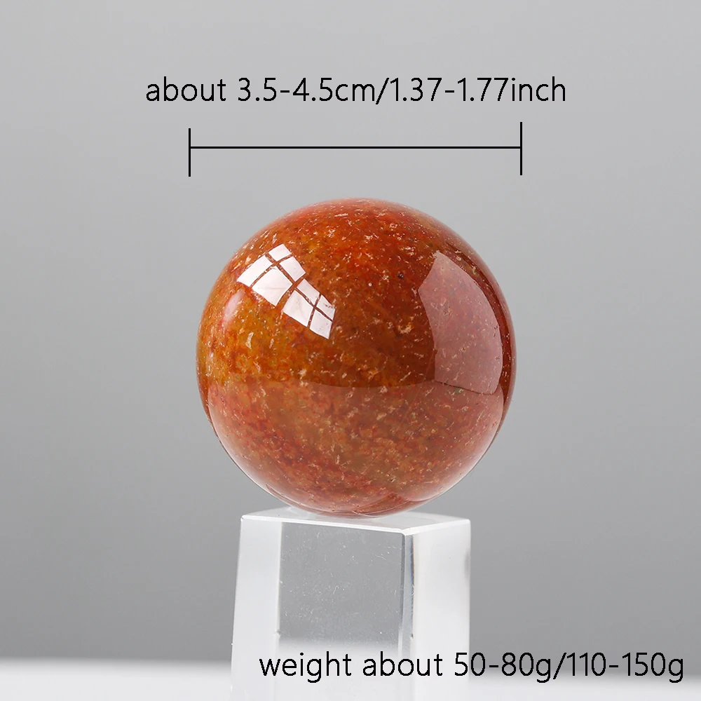 Новый шар из натуральных драгоценных камней рееки океан яшма хрустальный
