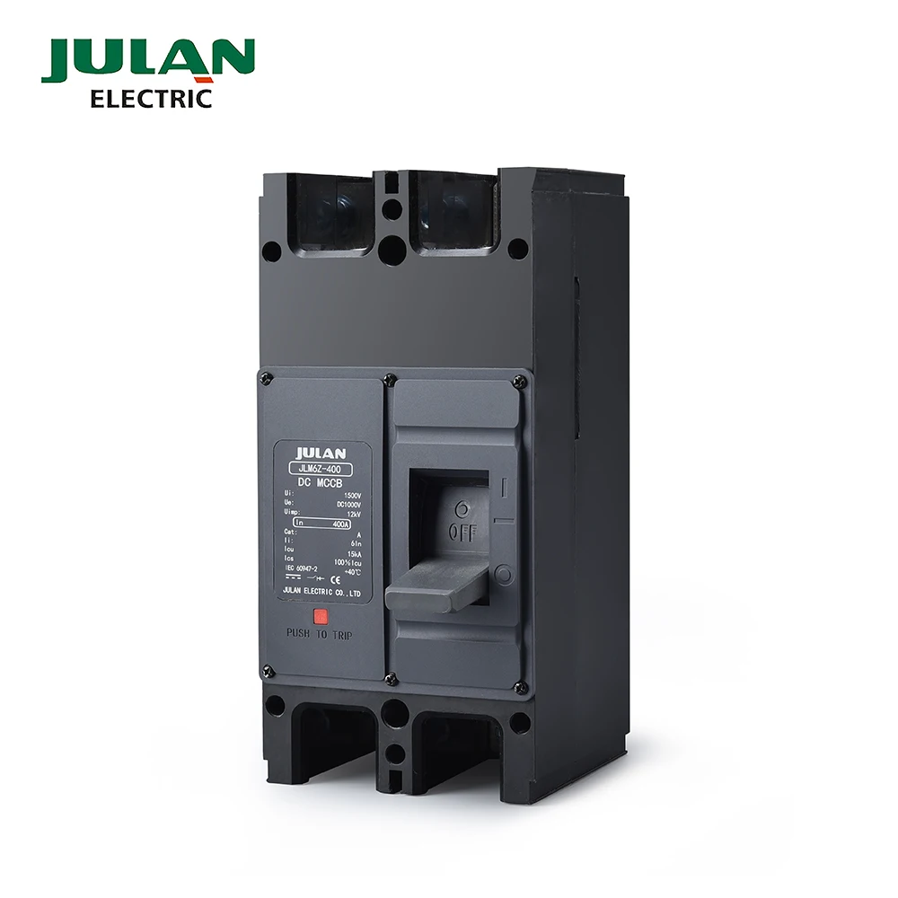 Солнечный PV литая фотоэлектрическая электронная выключатель 250a 1500v 2 pole 100 amp DC mccb