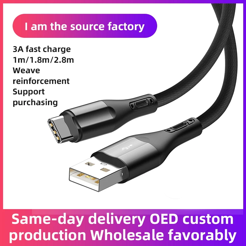 

For Samsung Galaxy Note 10 S21 S20 Ultra S20+ A71 A91 A52 A70 A22 Super Fast Charging Adapter Charger 100CM USB C Cable