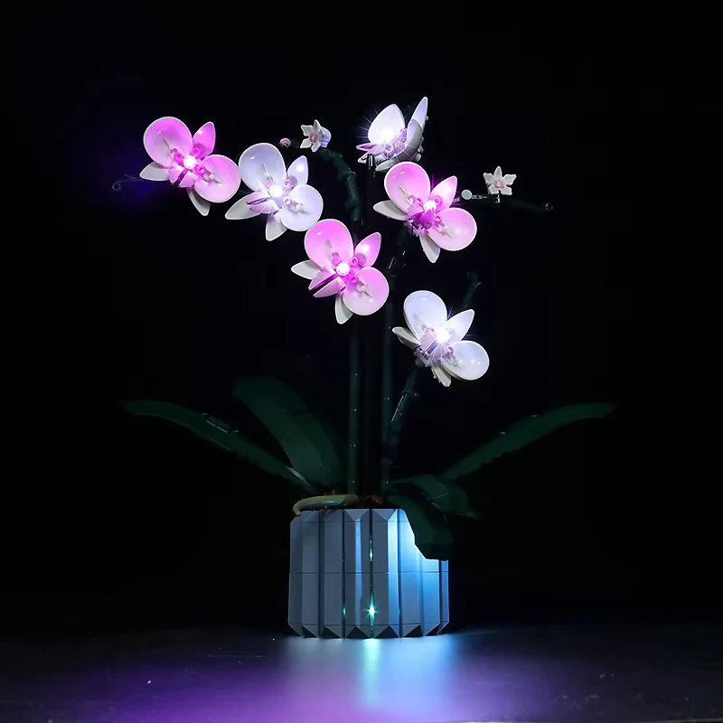 Комплект светодиодных фонарей сделай сам для LEGO Flower 10311 набор строительных