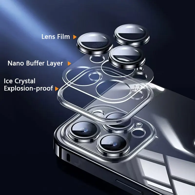 Магнитный металлический чехол для телефона Iphone 13 12 14 15 16 Pro Max с алюминиевой рамкой