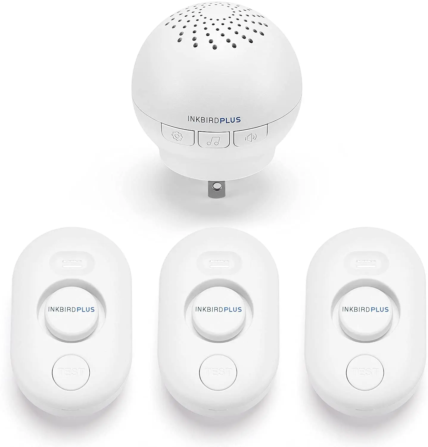 

Plus 3 Pack WiFi Water Sensor Kit Water Leak Sensor Smart Water Detector APP For Fish Tank Basement Bathroom Kitchen