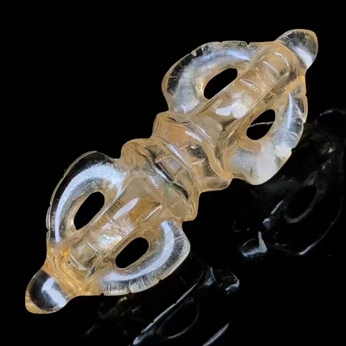 Амулет Crsytal Vajra из старых материалов класса AAA тибетский буддизм ювелирные