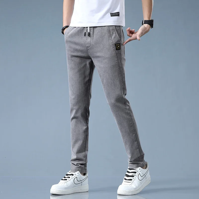 

Summer casual pants men's loose 2022 spring and autumn new slim straight pants men's trend all-match sports trousers