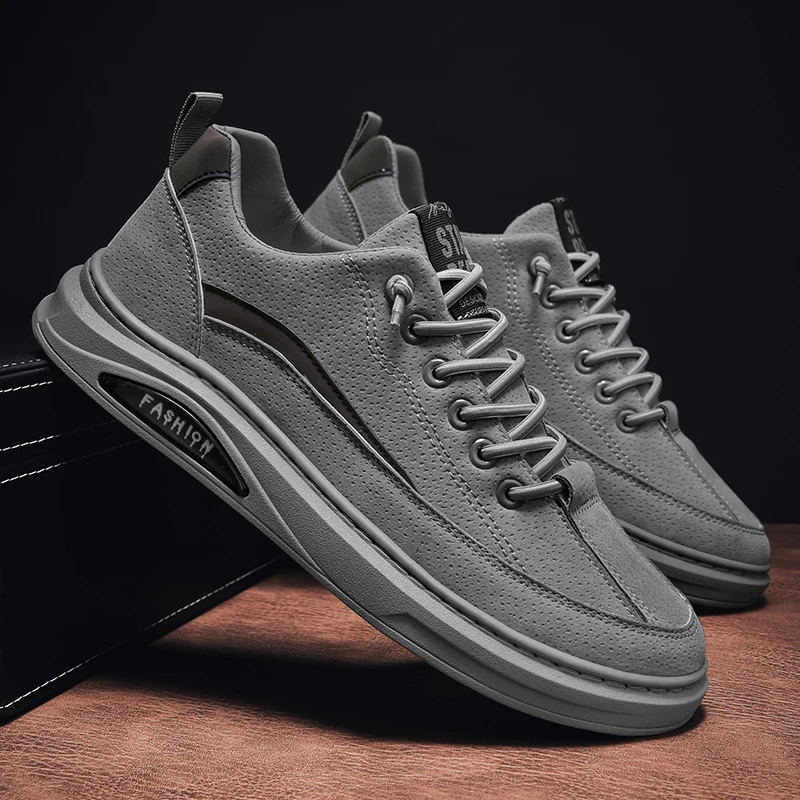 Мужские холщовые кроссовки дышащие для ходьбы скейтборда плоская подошва