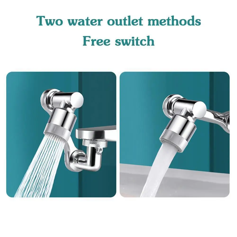 

1080 Degree Universal Splash Filter Faucet Spray Basin Faucets Kitchen Wash Nozzle Adapter Tap Tap Flexible Extender S G3n5