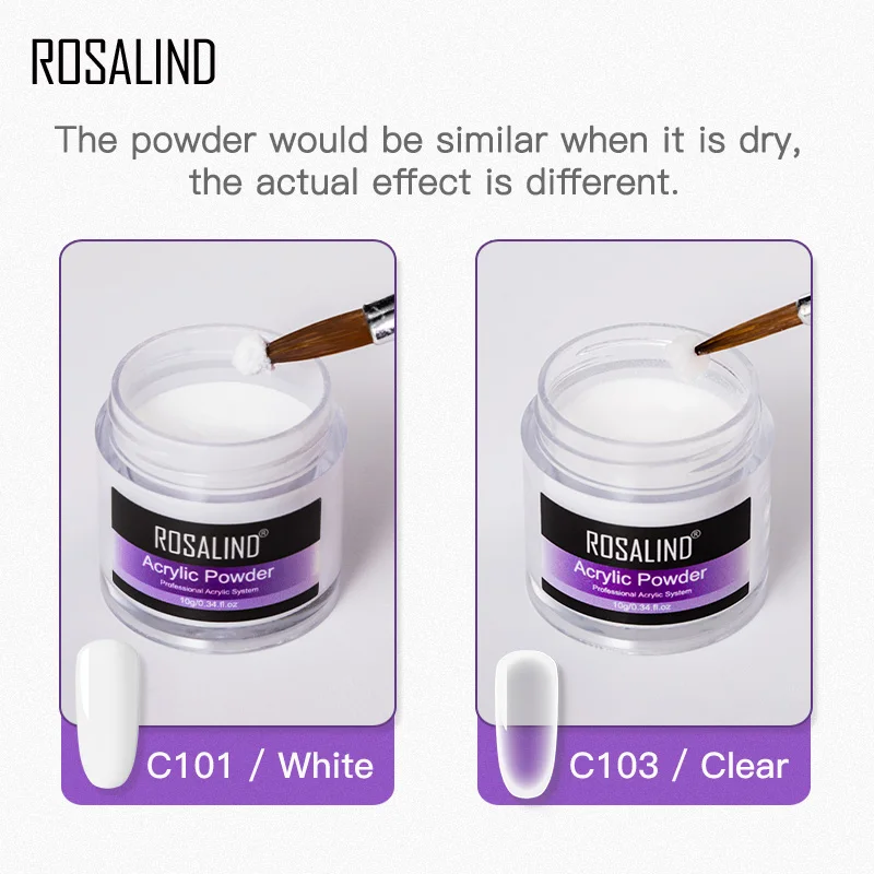 Акриловая пудра для наращивания ногтей без УФ-лампы |