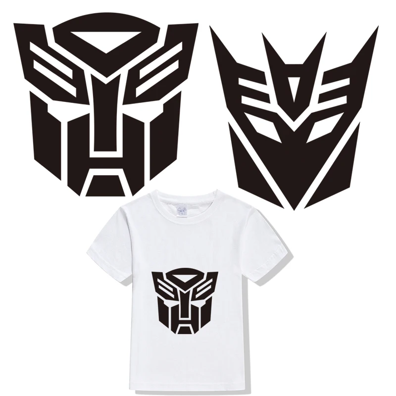 Популярная женская черная полоса с принтом термоплавкий патч сделай сам для