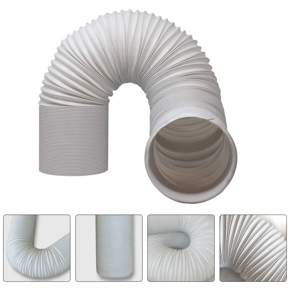 

Hose Air Ac Portable Exhaust Conditioner Vent Pipe Tube Duct Conditioning Clockwise Universal Thread White9 Diameter Flexible