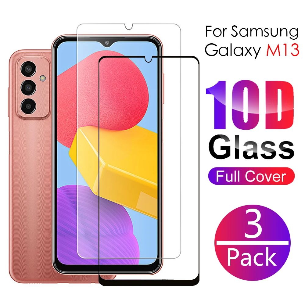 

9H Tempered Glass for Samsung Galaxy M13 Screen Protector Anti-scratch Protective Front Cover Film for Samsung Galaxy M 13