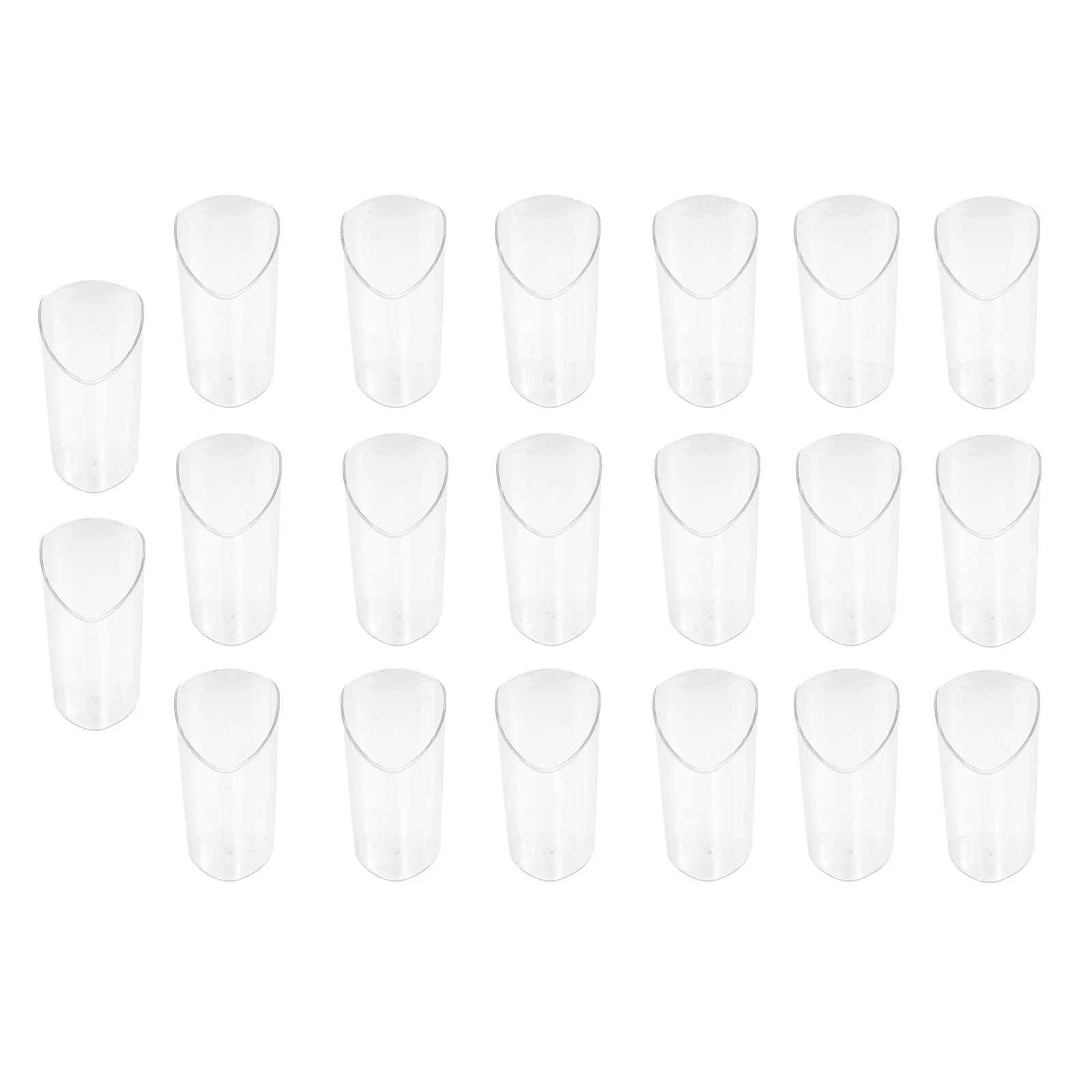 

20 Pcs Pudding Cup Storage Cups Ice Cream Plastic Mini Cake Containers Jelly Reusable Muffin Party