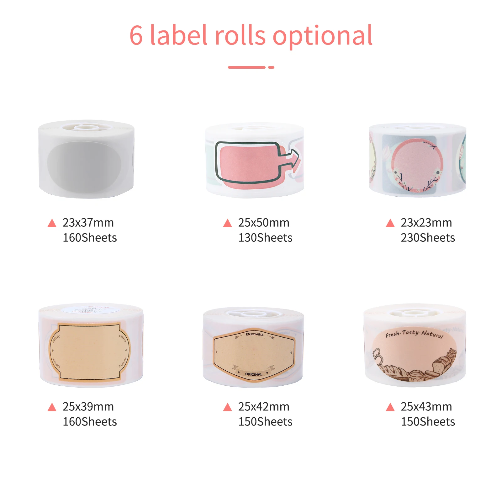 Термобумага для этикеток D101 принтер штрих-кодов указатель размера пустые