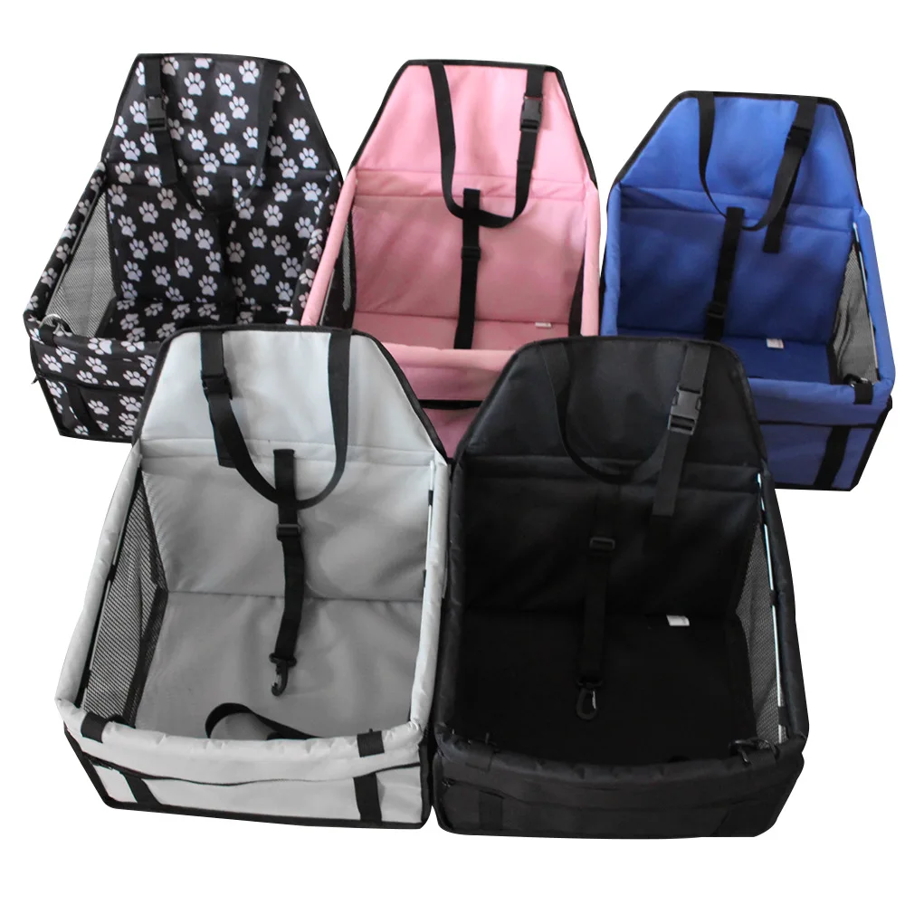 

Сумка-переноска на сиденье для домашних животных, водонепроницаемая сетчатая переноска для собак, безопасная, для путешествий, автомобильн...