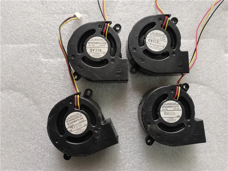 Новый охлаждающий вентилятор для Epson EB-C250S/S7/X7/X8/X9 SF5020RH12 EB-450W/02E/03E/04E/06E/08E, Вентилятор проектора