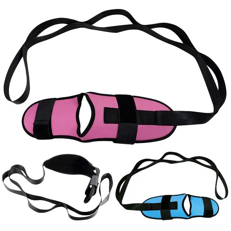 

Растягивающийся пояс для икр, растягиватель для увеличения силы ног, растягивающийся ремень для танцора и аксессуары для упражнений на ног...