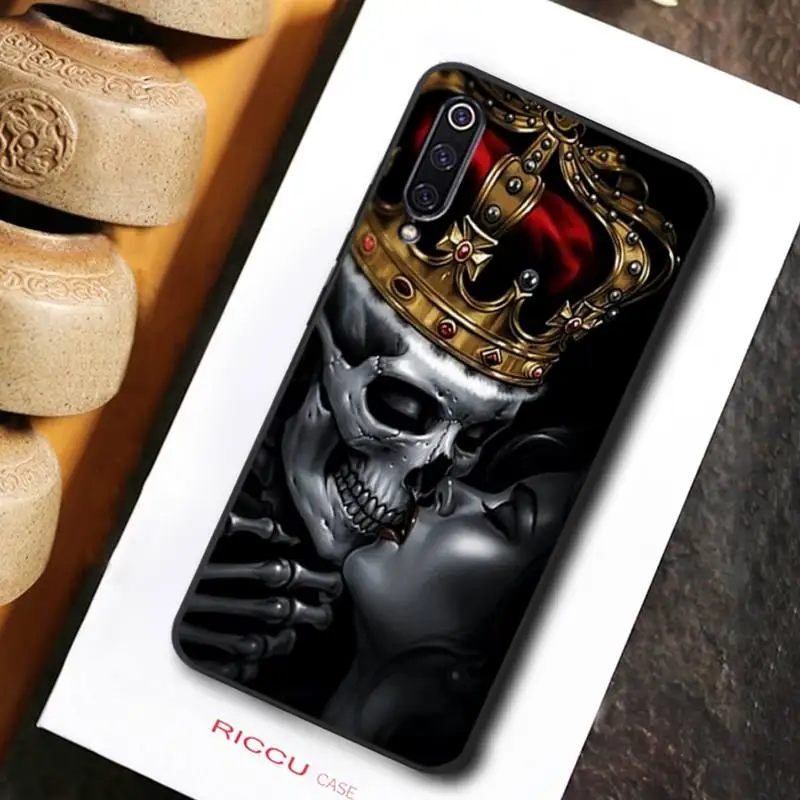 

Grim Reaper Skull Skeleton Phone Case For Xiaomi 10 11 9 8 lite pro MAX 3 2s note3 mix2s 6 6plus 6X Pocophone F1 poco X3 Covers