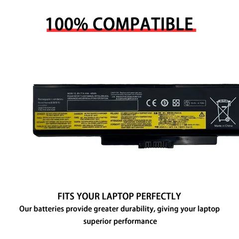 75+ 45N1049 10,8 В 48WH для Lenovo Ideapad аккумулятор для ноутбука G400 Y480 Z480 ThinkPad E430 E435 E530 E535