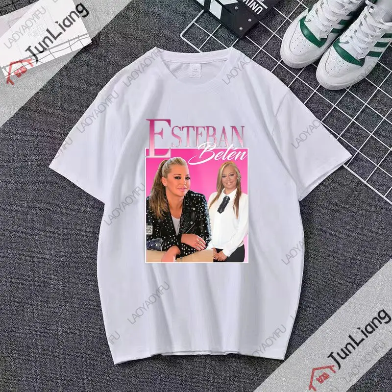 Фото Belen Esteban T-shirt Kawaii Clothing Women's Clothing Aesthetic Clothing Autumn/Winter Top Harajuku Streetwear №4