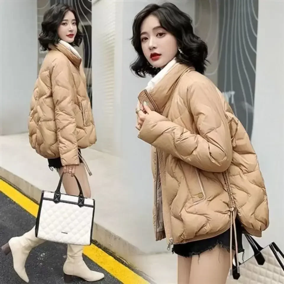 Женская парка короткий пуховик легкий теплый зимний распродажа женское пальто