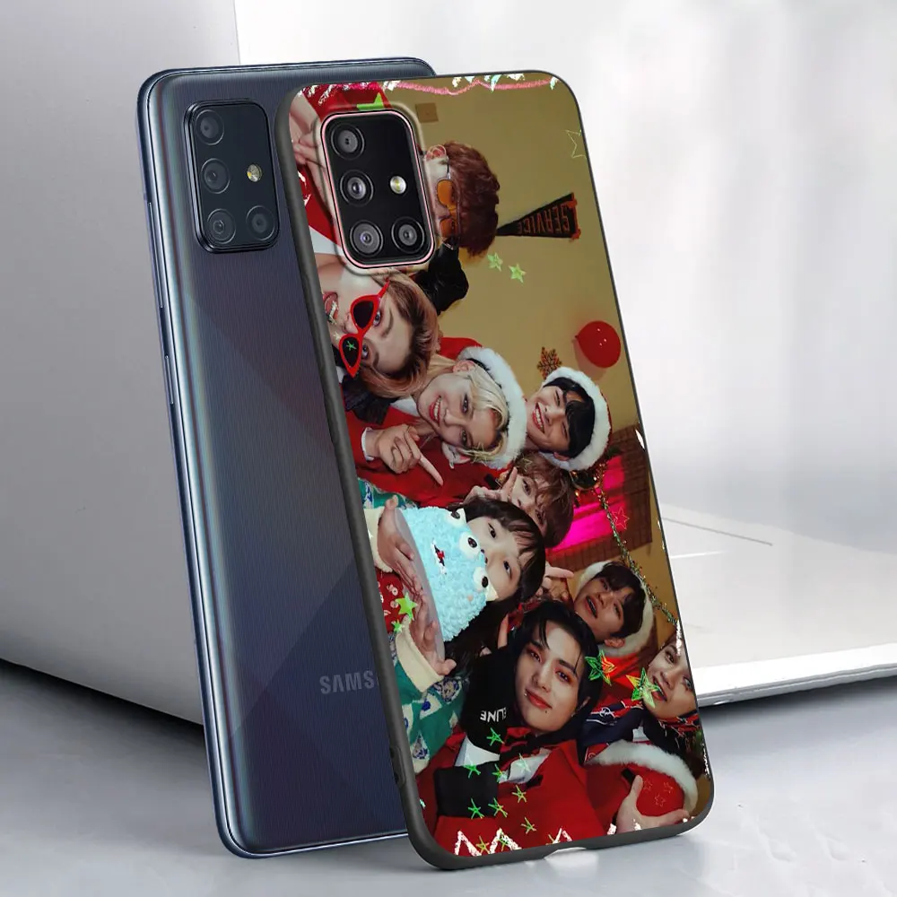 Phone Case for Samsung Galaxy A53 A54 A52 A12 A51 A32 A21s A22 A31 A72 A02s A13 5G A41 Silicone Cover Boy Group Stray Kids Kpop images - 6