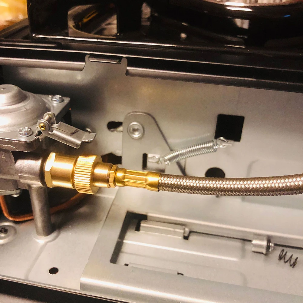 Открытый Кемпинг Туризм Плита Адаптер горелки Кассетная печь Конвертер Разъем