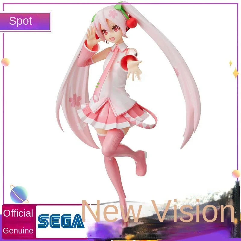 

Фигурки героев мультфильма «VOCALOID Hatsune Sakura Miku», 22 см, 2022