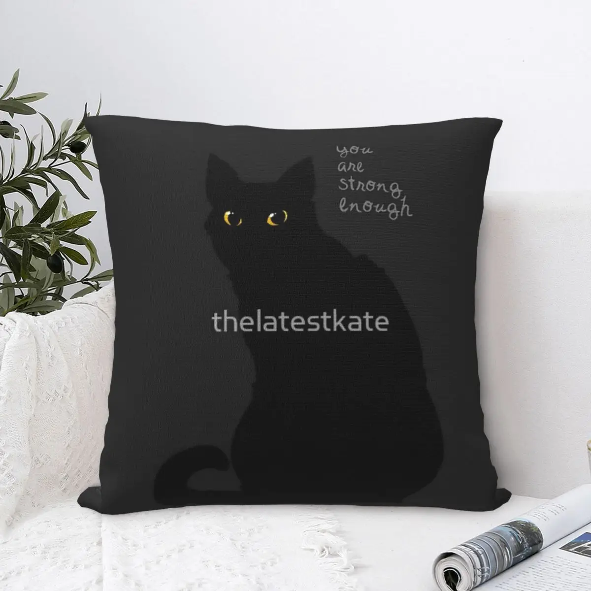 Достаточно прочная подушка в виде кошки чехол для подушки мягкие наволочки