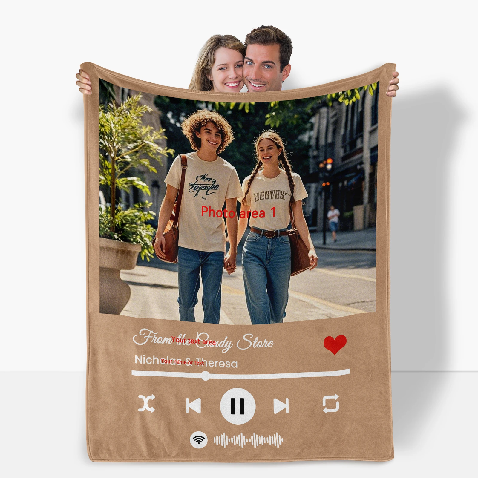 Кашемировое одеяло для двоих Nike