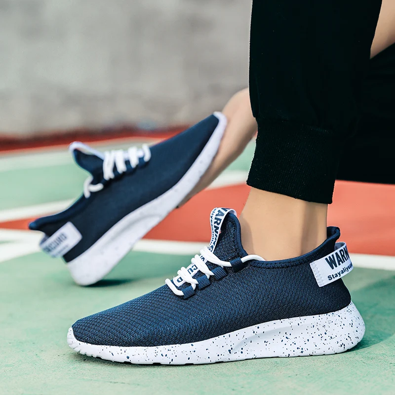 

Running Shoes for Men Large Size 46 47 Walking Jogging Casual Shoes Breathable Athletic Walking Sport Shoes Mesh Men Sneakers