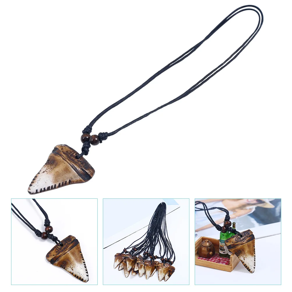 

Decorate Neck Jewelry Personalized Necklace Shark Tooth Men Teeth Pendant Chain