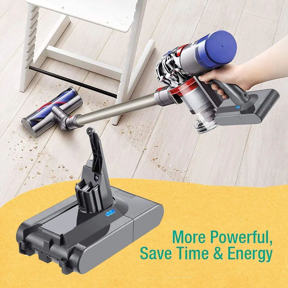 

2022 V8 Lithium Battery Replacement for Dyson 21.6V Battery Absolute V8 V8 Handheld Vacuum Battery